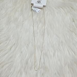 NWT Giani Bernini 18K Gold Over Silver Twist chain 18"